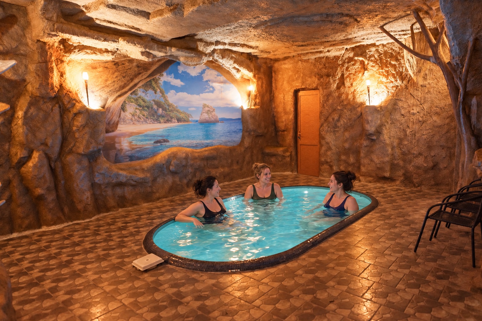 Тёплый бассейн в SPA-комплексе Narayana Center